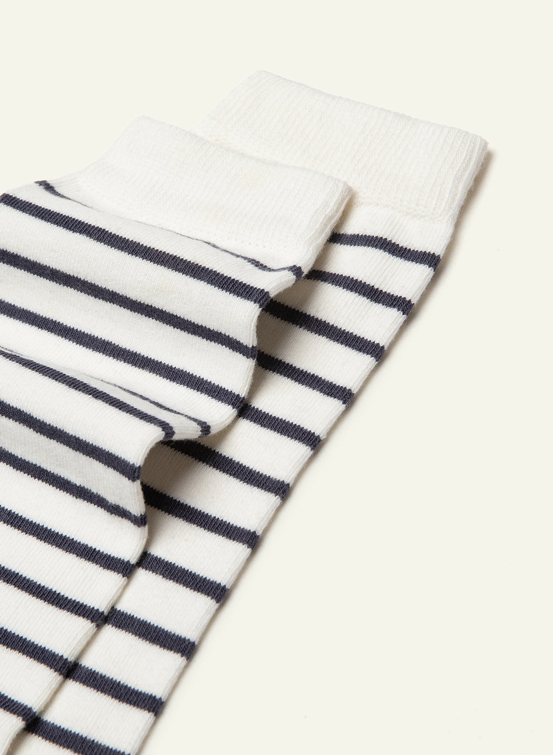 archiduchesse-b-nodet-chaussettes-mi-haute-ray-es-marin-coton-mixte image 3