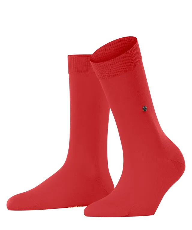 burlington-lady-socquettes-femme-coton-unies-rouge-tulip-8081-36-41 image 1