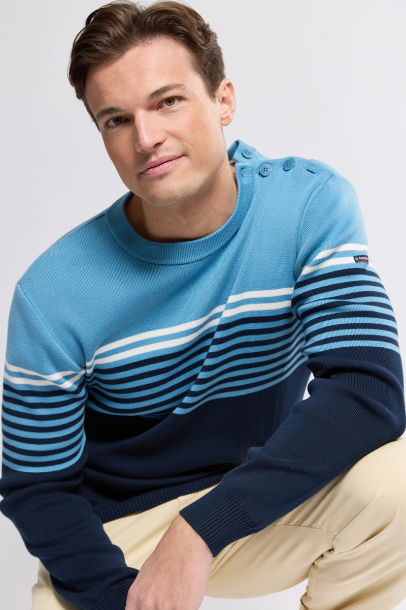 armor-lux-pull-marin-ray-groix-coton-homme image 6