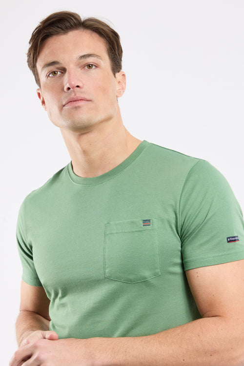 armor-lux-t-shirt-homme-poche-coton-l-ger image 3