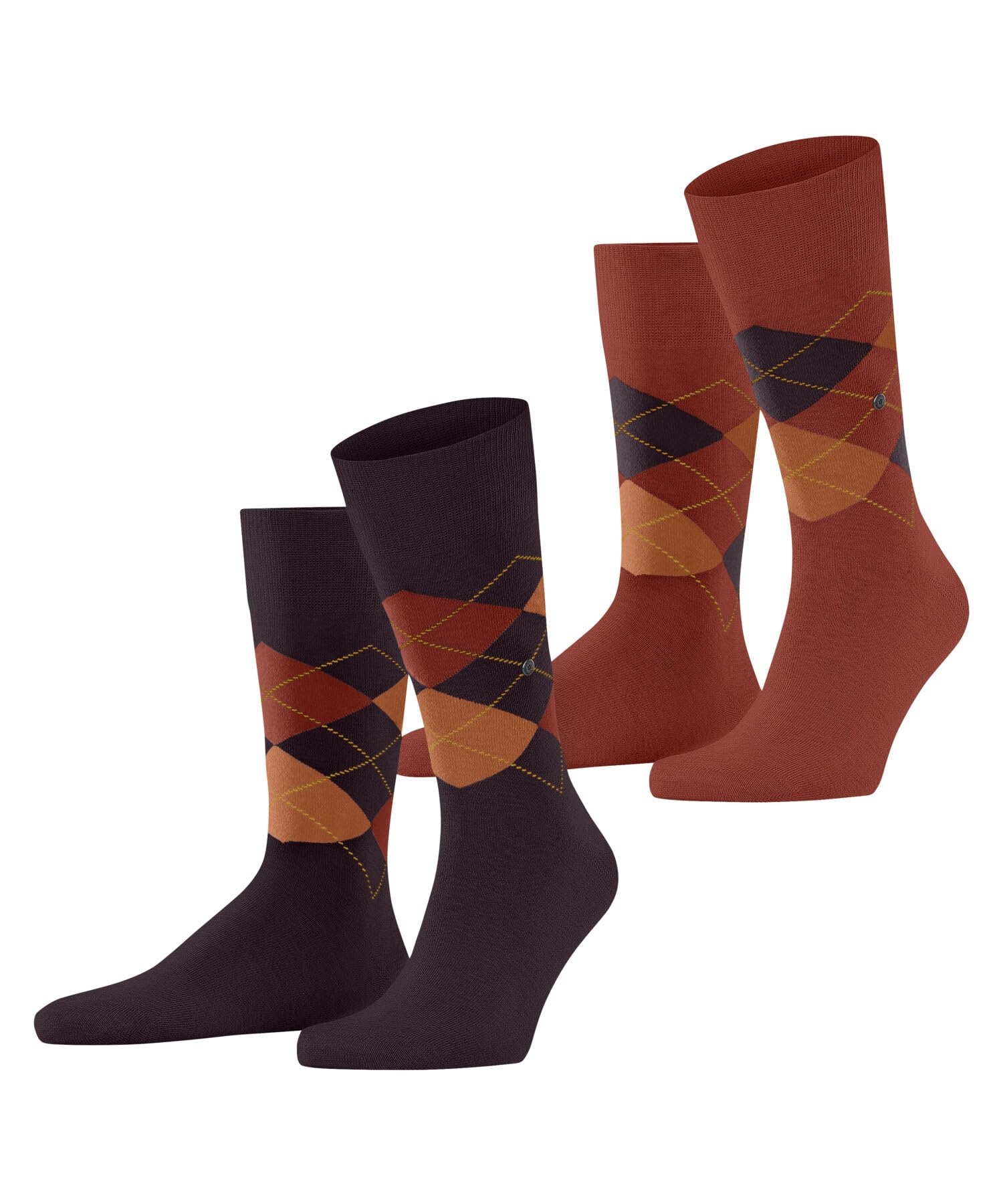burlington-everyday-argyle-chaussettes-homme-coton-opaque image 8