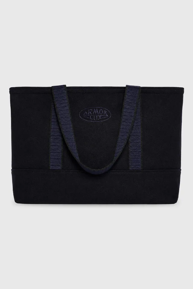 armor-lux-sac-en-drap-de-laine-44-x-32-5-cm image 1