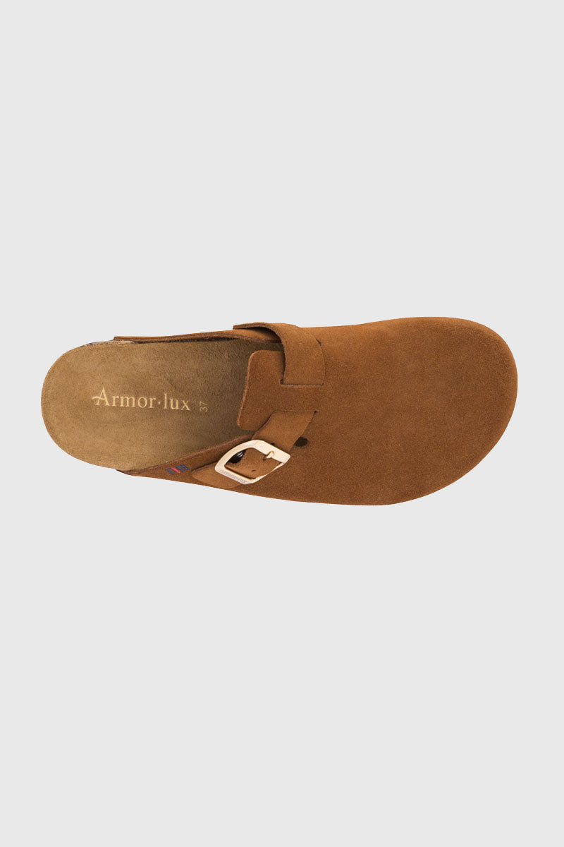 armor-lux-sabots-zeste-sabots-cuir-su-d-camel image 3