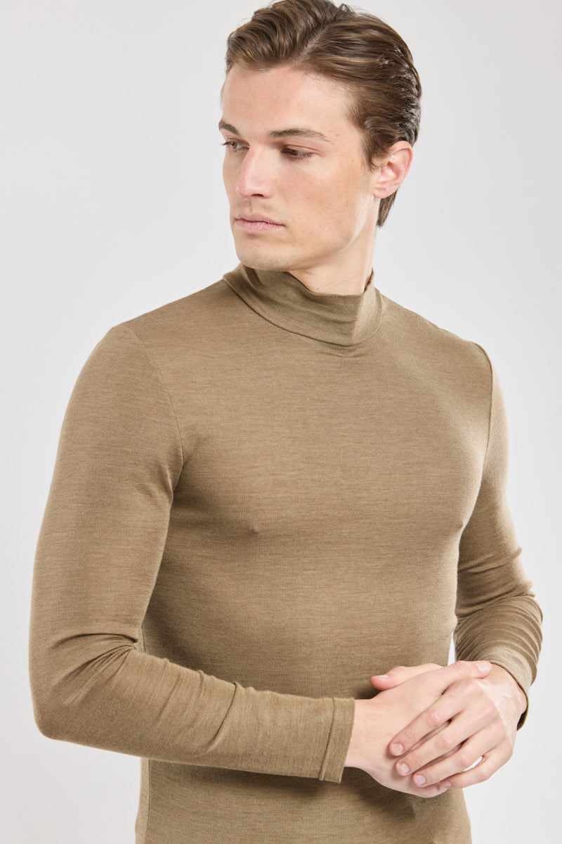 armor-lux-h-ritage-t-shirt-homme-col-haut-laine-et-soie image 4