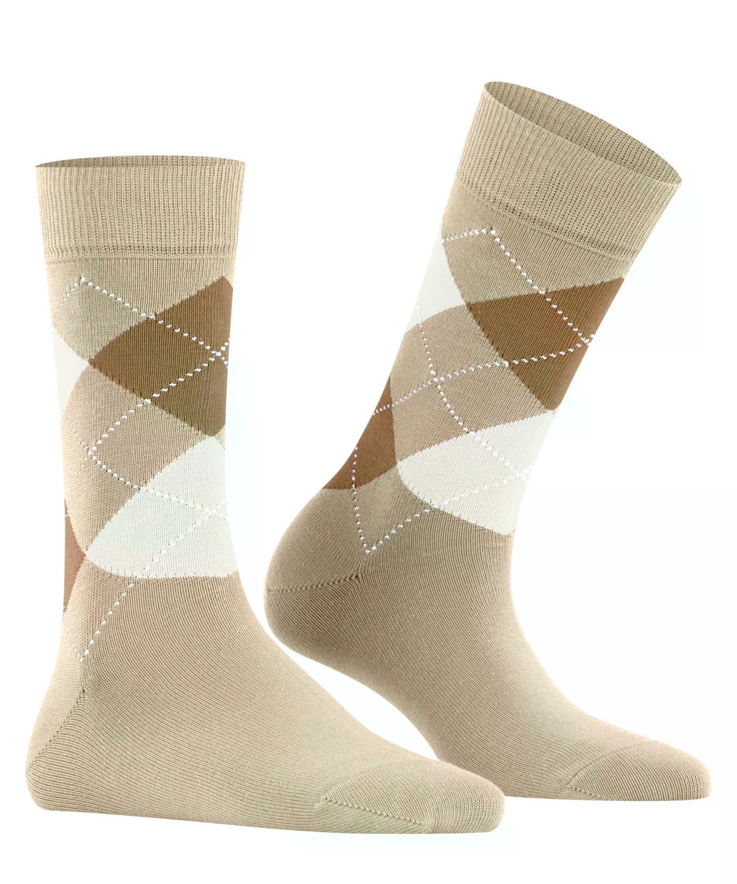 burlington-queen-chaussettes-femme-coton-fantaisie-beige-pearl-4014-36-41 image 5