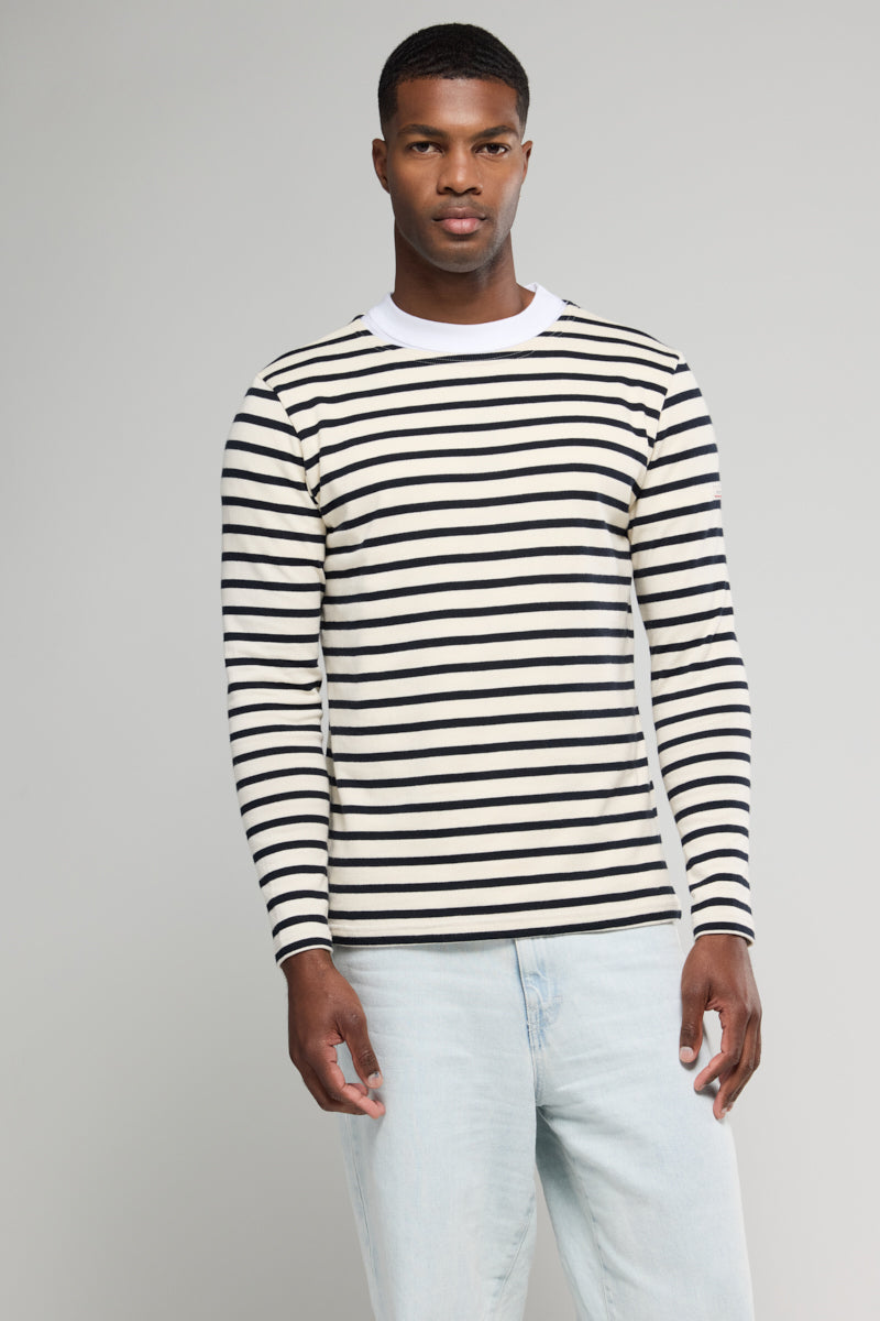 armor-lux-marini-re-aviron-coton-quitable-homme-col-bateau image 5