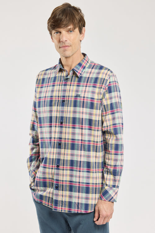 armor-lux-chemise-carreaux-deauville-homme-coton image 2