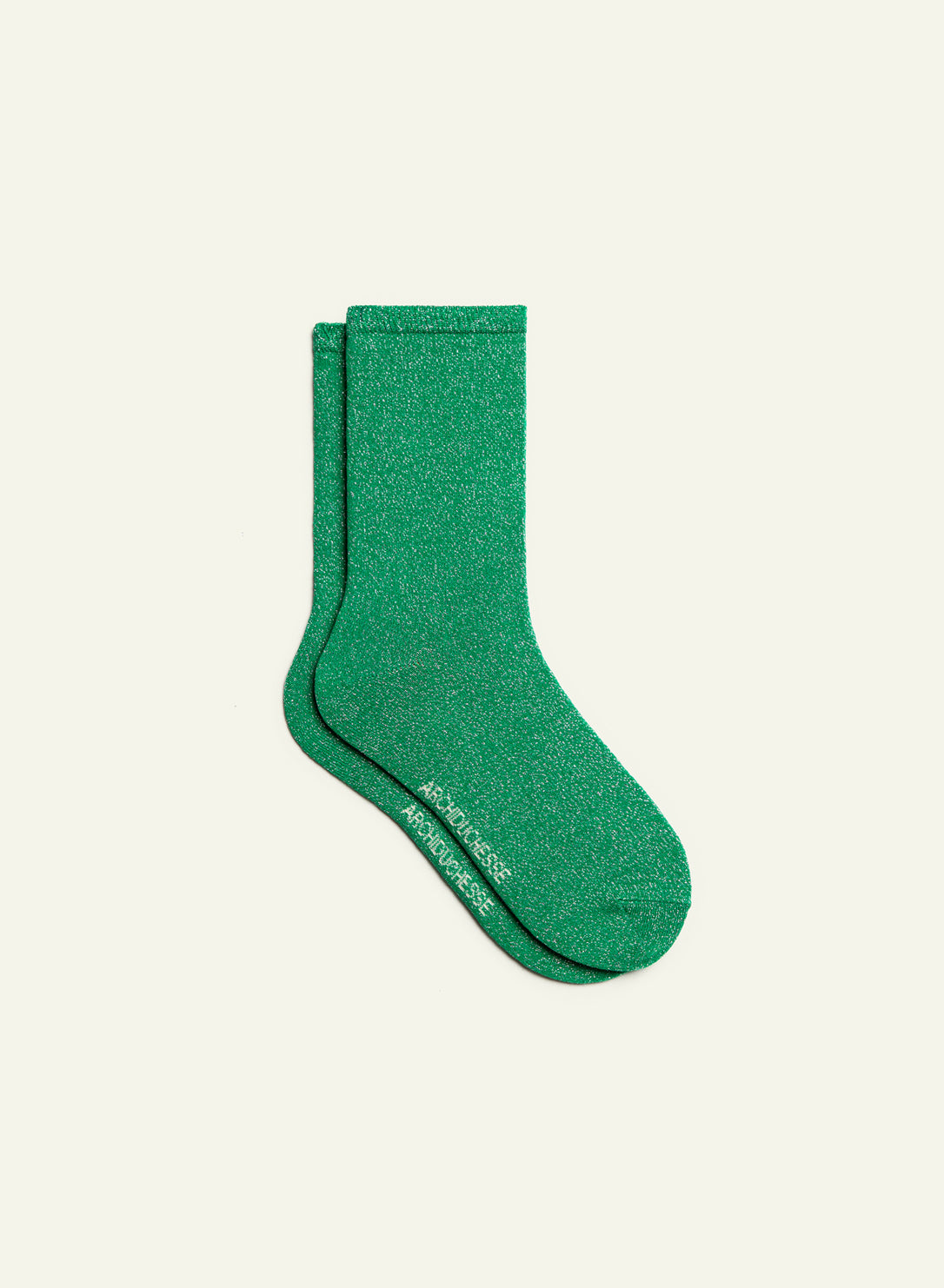 archiduchesse-paillet-e-menthe-chaussettes-courtes-lurex image 2