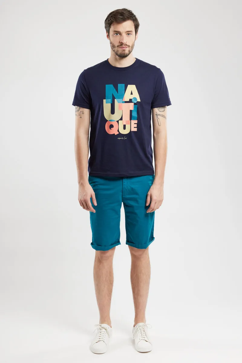 armor-lux-bermuda-homme-coton-coupe-droite image 1