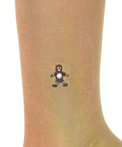 burlington-everyday-x-mas-chaussettes-homme-40-46-beige-melange-brown-sugar image 8