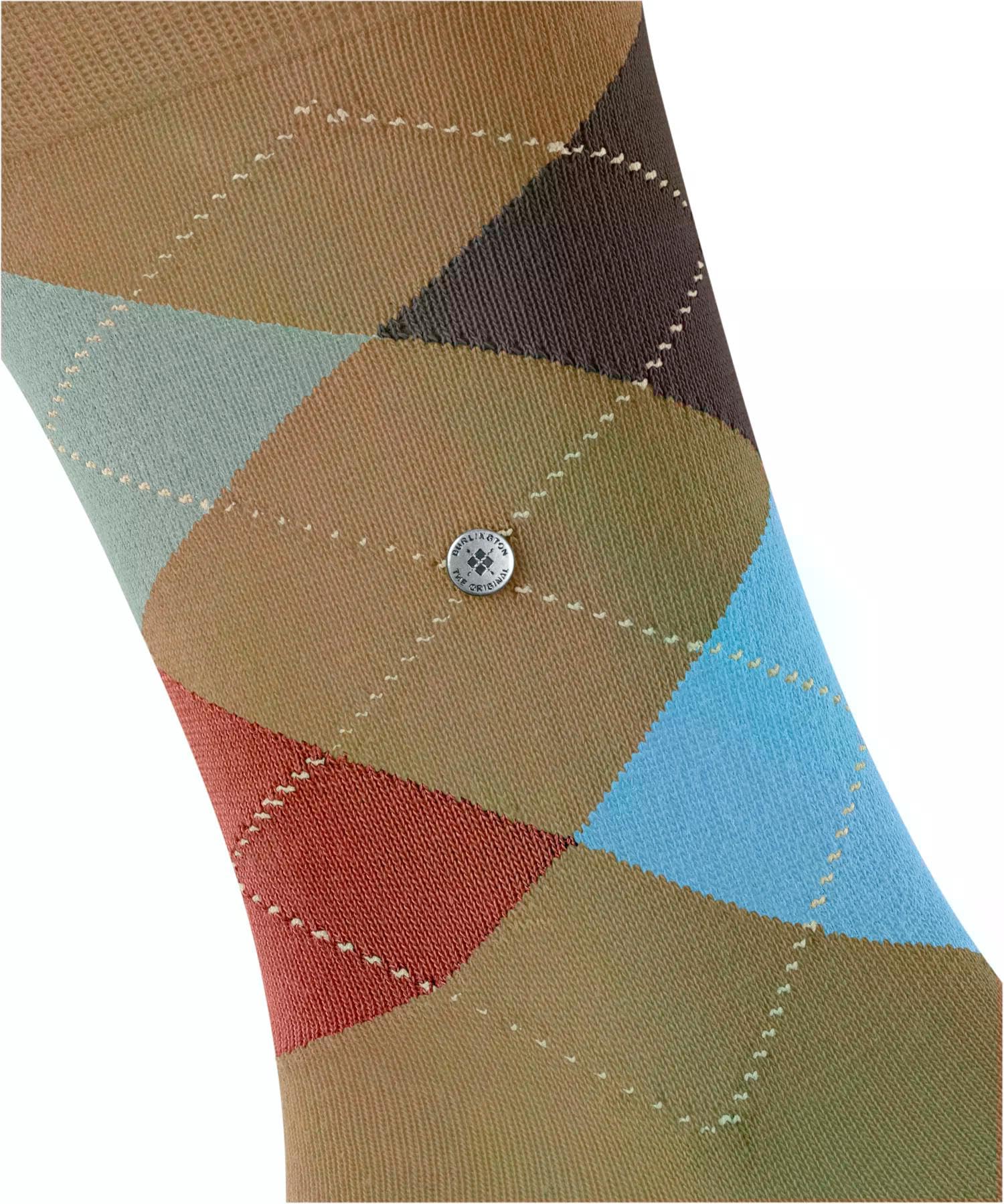 burlington-king-chaussettes-homme-coton-fantaisie-marron-bisquit-5154-40-46 image 4