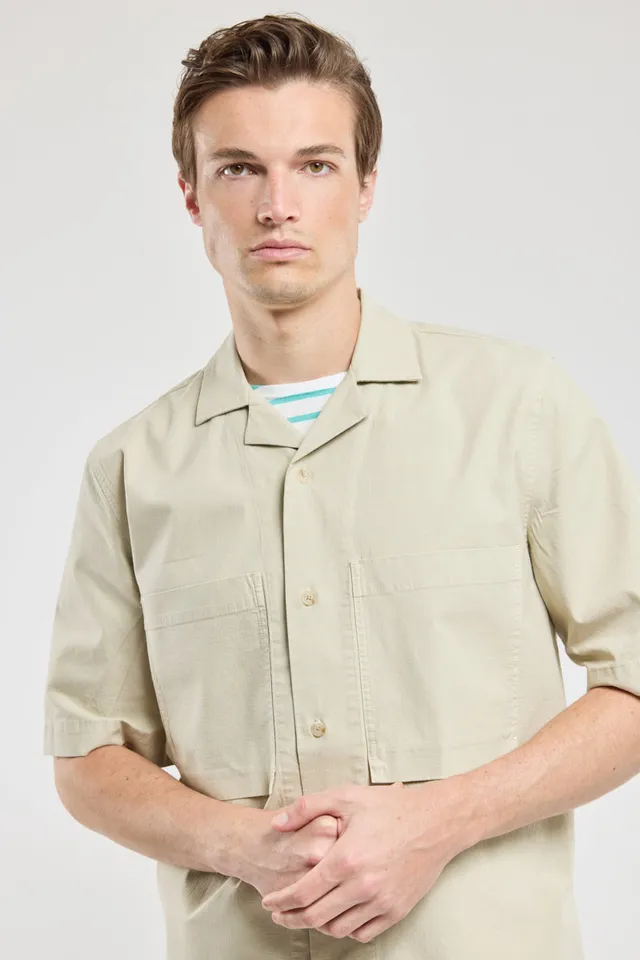 armor-lux-chemise-homme-manches-courtes-coton-stretch-confort image 1