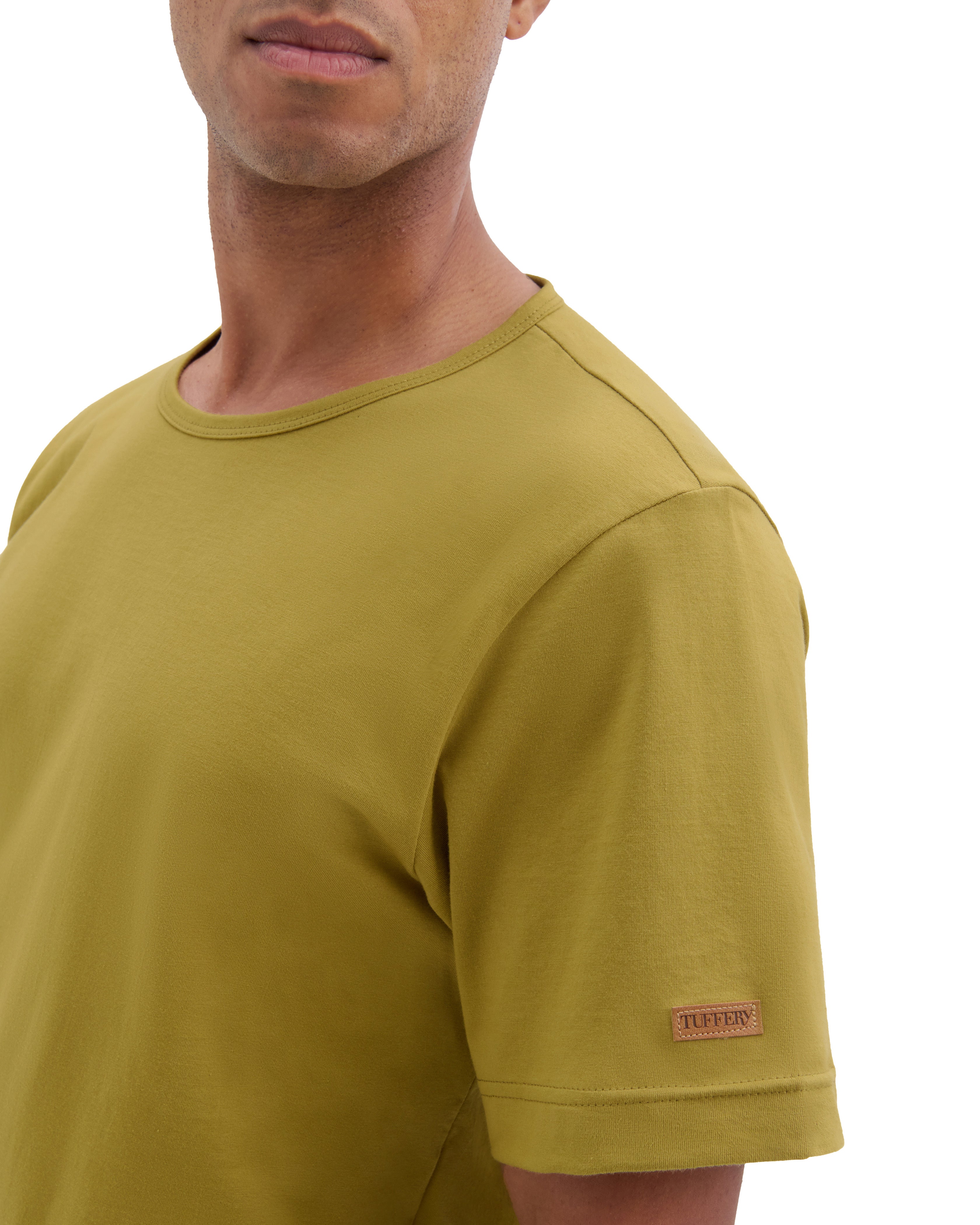 atelier-tuffery-t-shirt-homme-coton-bio-olive image 5