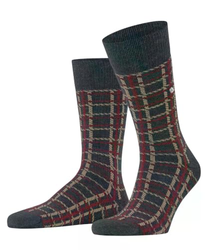 burlington-grid-chaussettes-homme-coton-cachemire-navy-melange-6127-40-46 image 7