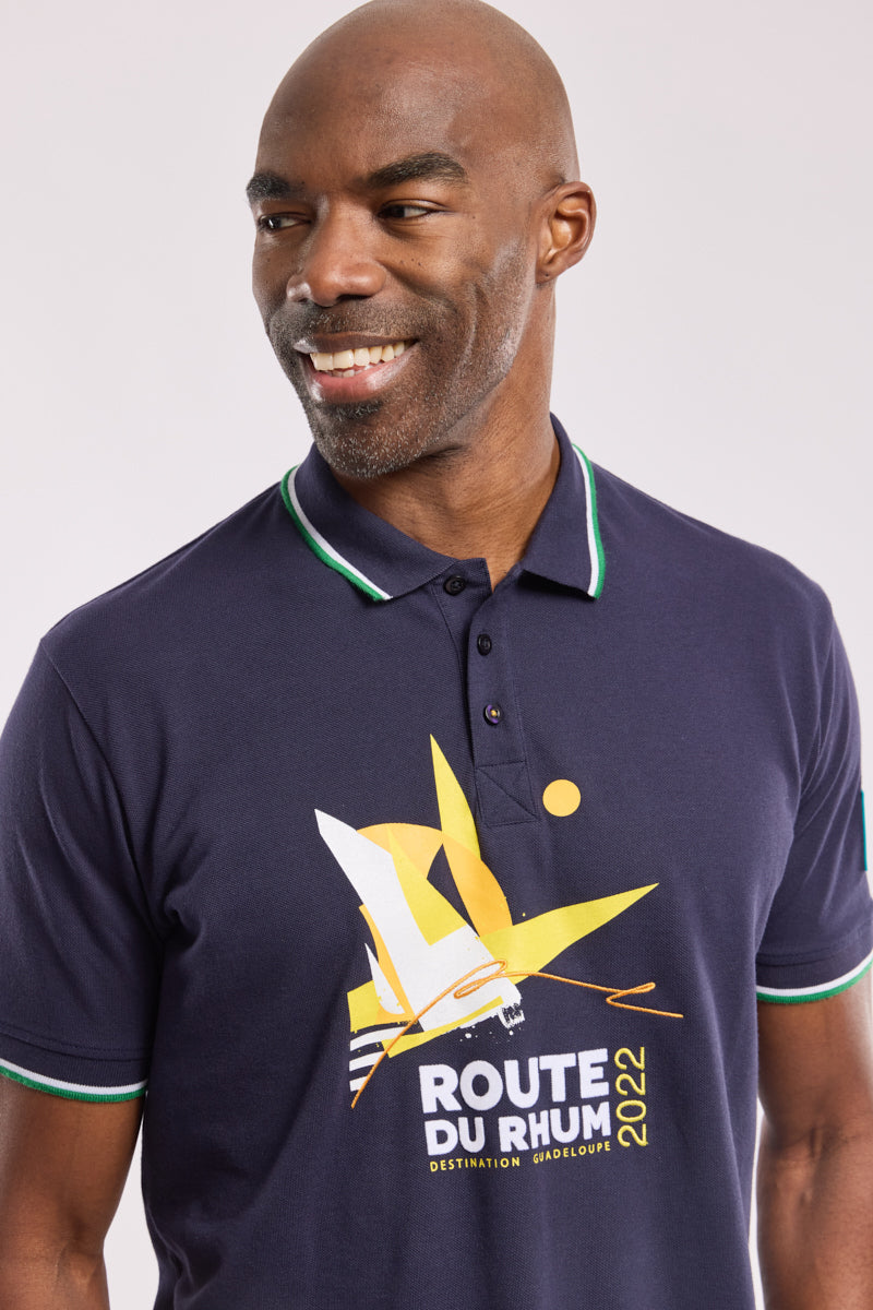 armor-lux-polo-route-du-rhum-destination-guadeloupe-homme image 1