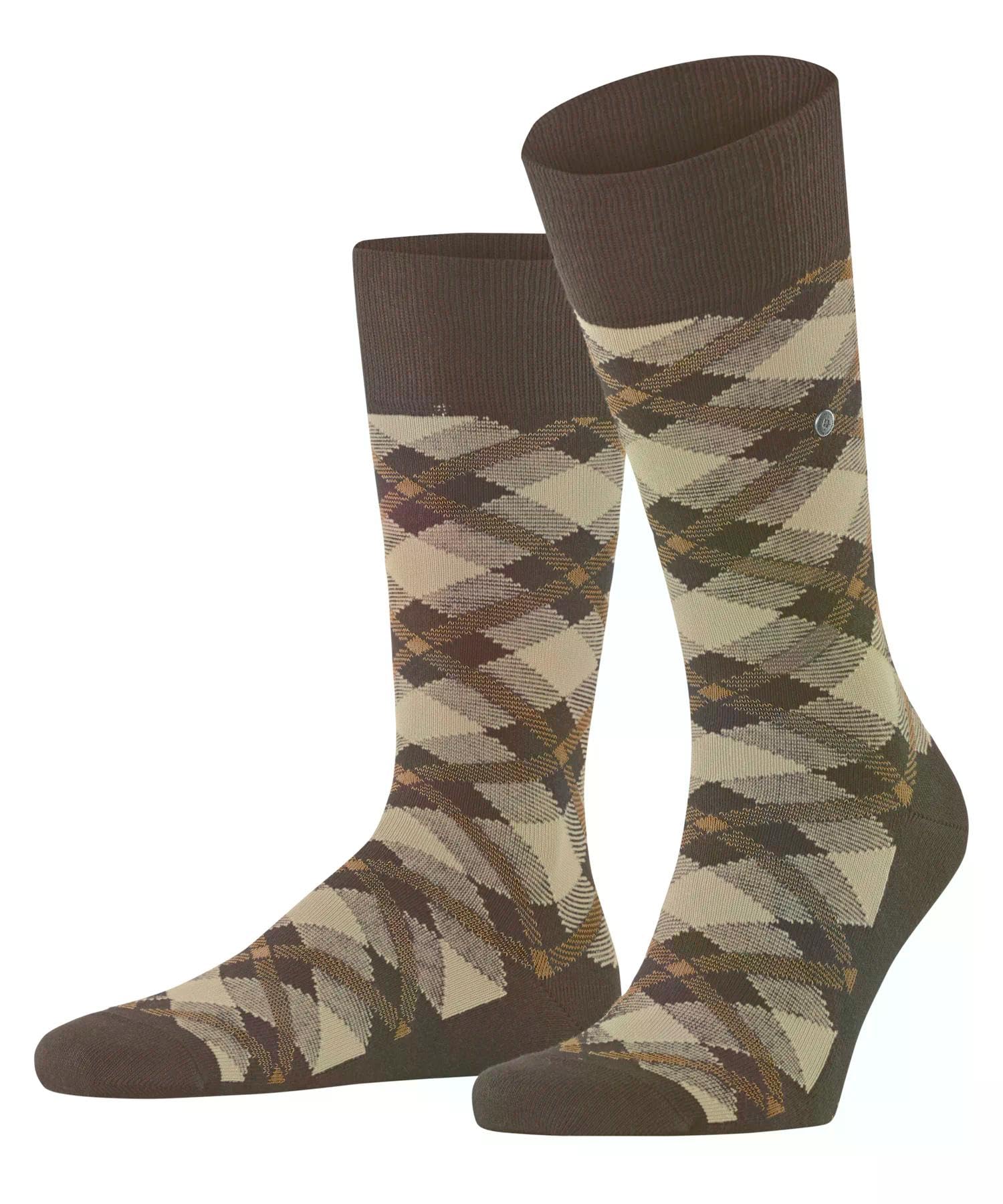 burlington-chaussettes-homme-tartan-opaque-coton-bio image 6