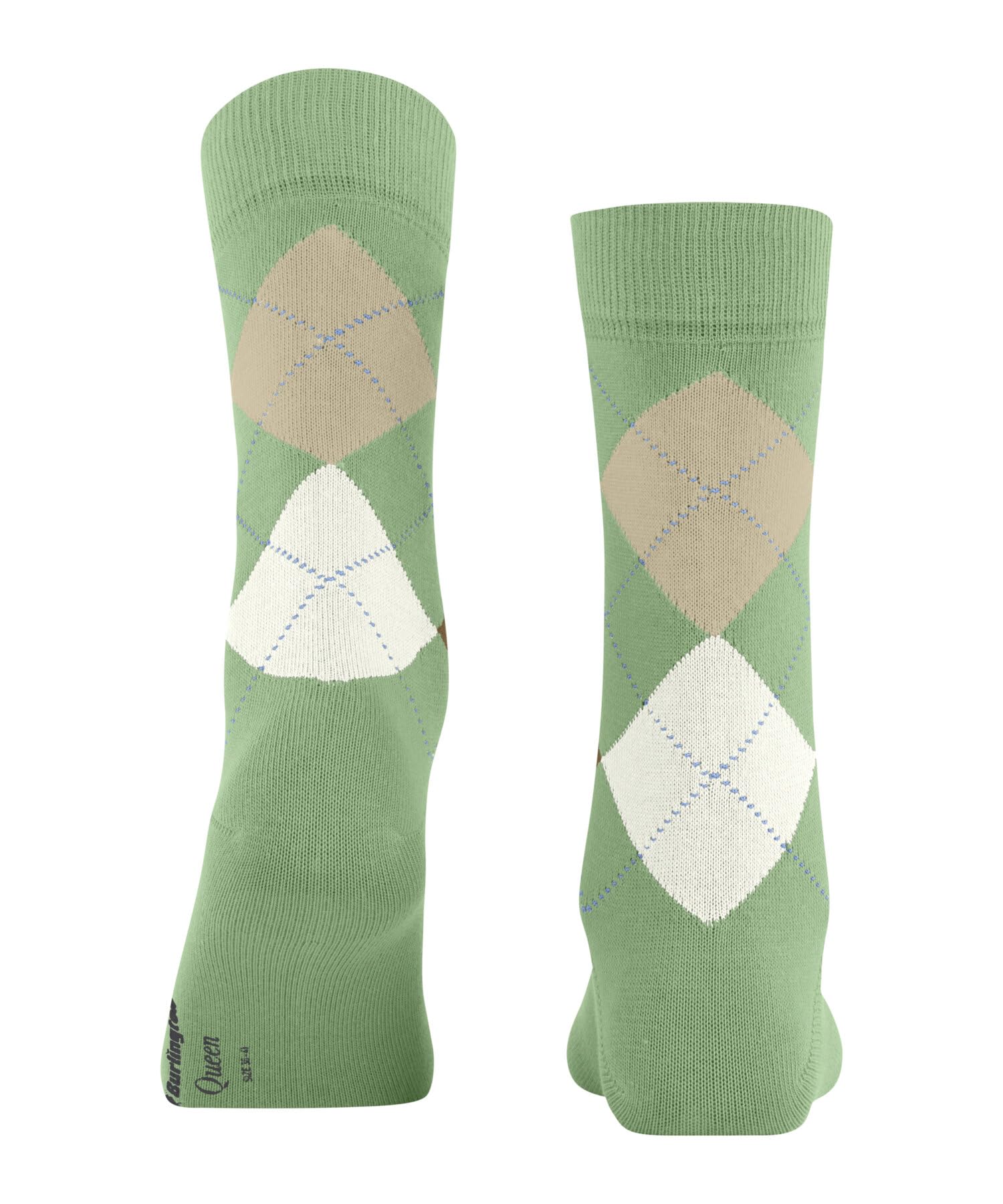 burlington-queen-chaussettes-femme-vert-quiet-green-7378-36-41 image 2