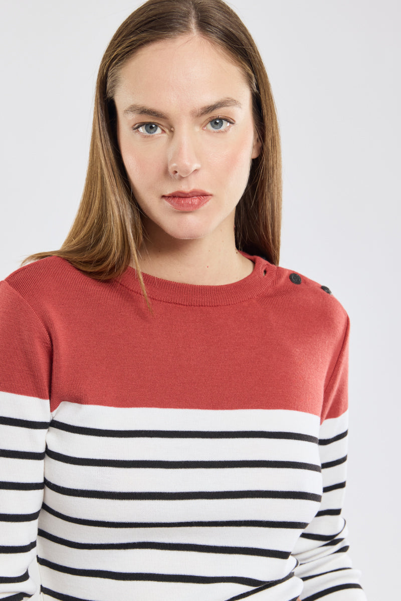 armor-lux-pull-marin-coudi-res-laine-femme image 3