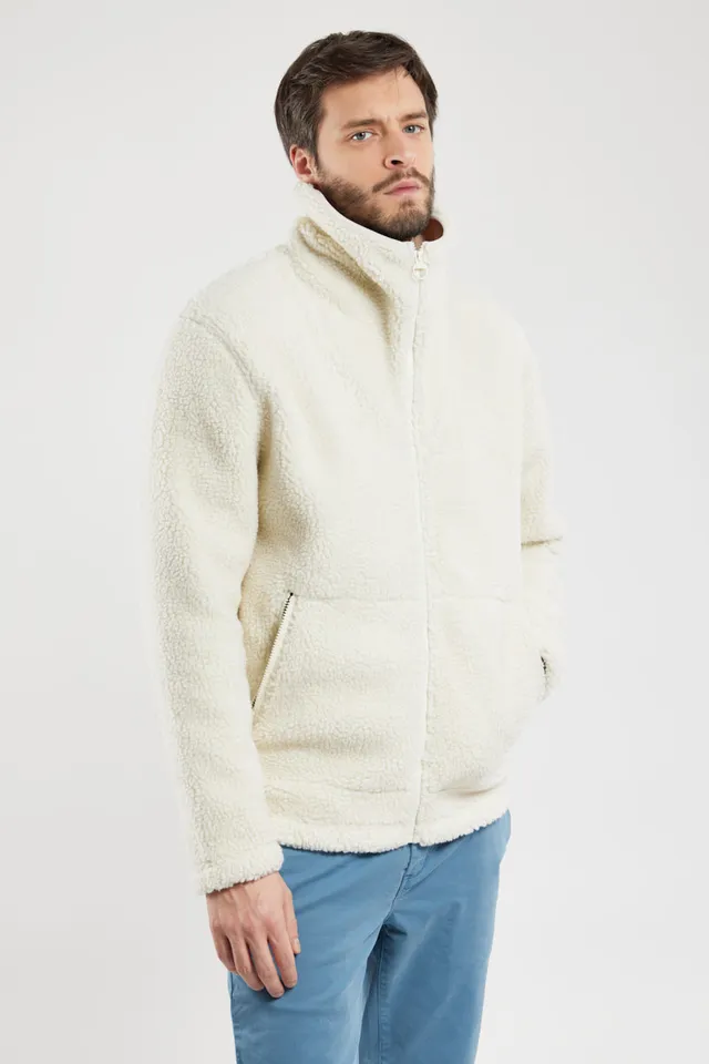 armor-lux-h-ritage-veste-polaire-zipp-e-sherpa-homme image 1