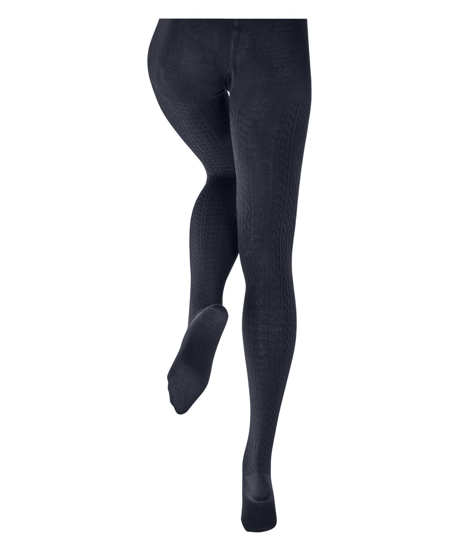 burlington-cosy-cottage-collant-opaque-femme-coton-bio-laine image 2
