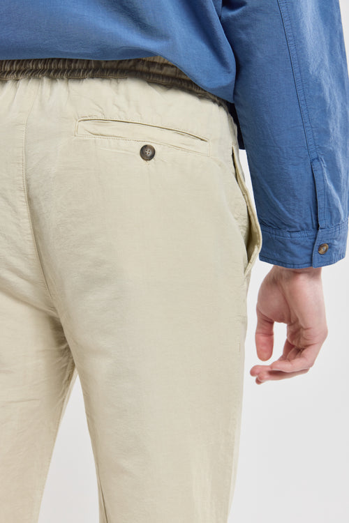 armor-lux-pantalon-homme-taille-lastique-coton-lin-tencel image 4