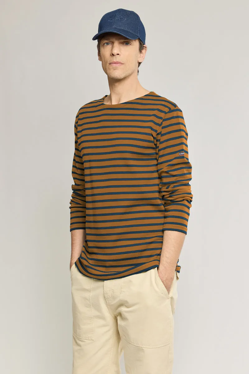 armor-lux-marini-re-homme-coton-pais-col-bateau-ajust-e-2 image 1