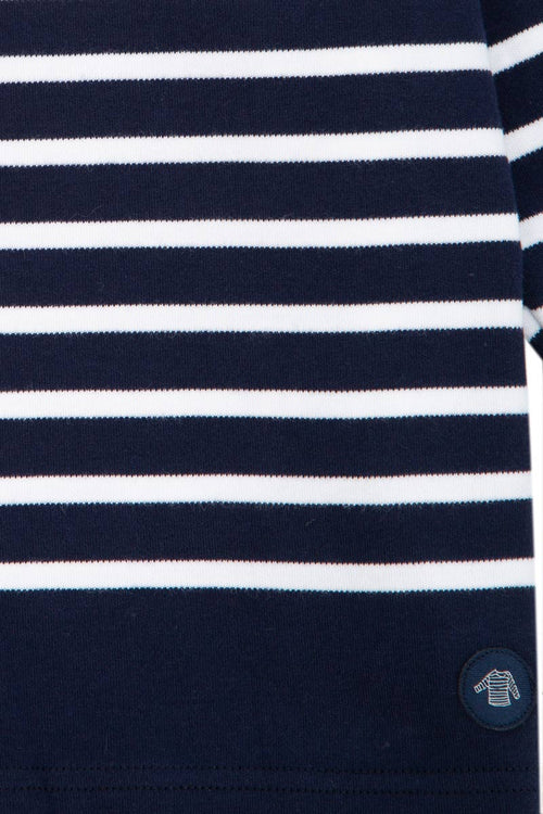 armor-lux-marini-re-enfant-ray-e-bretonne-coton-interlock-col-bateau-4 image 4