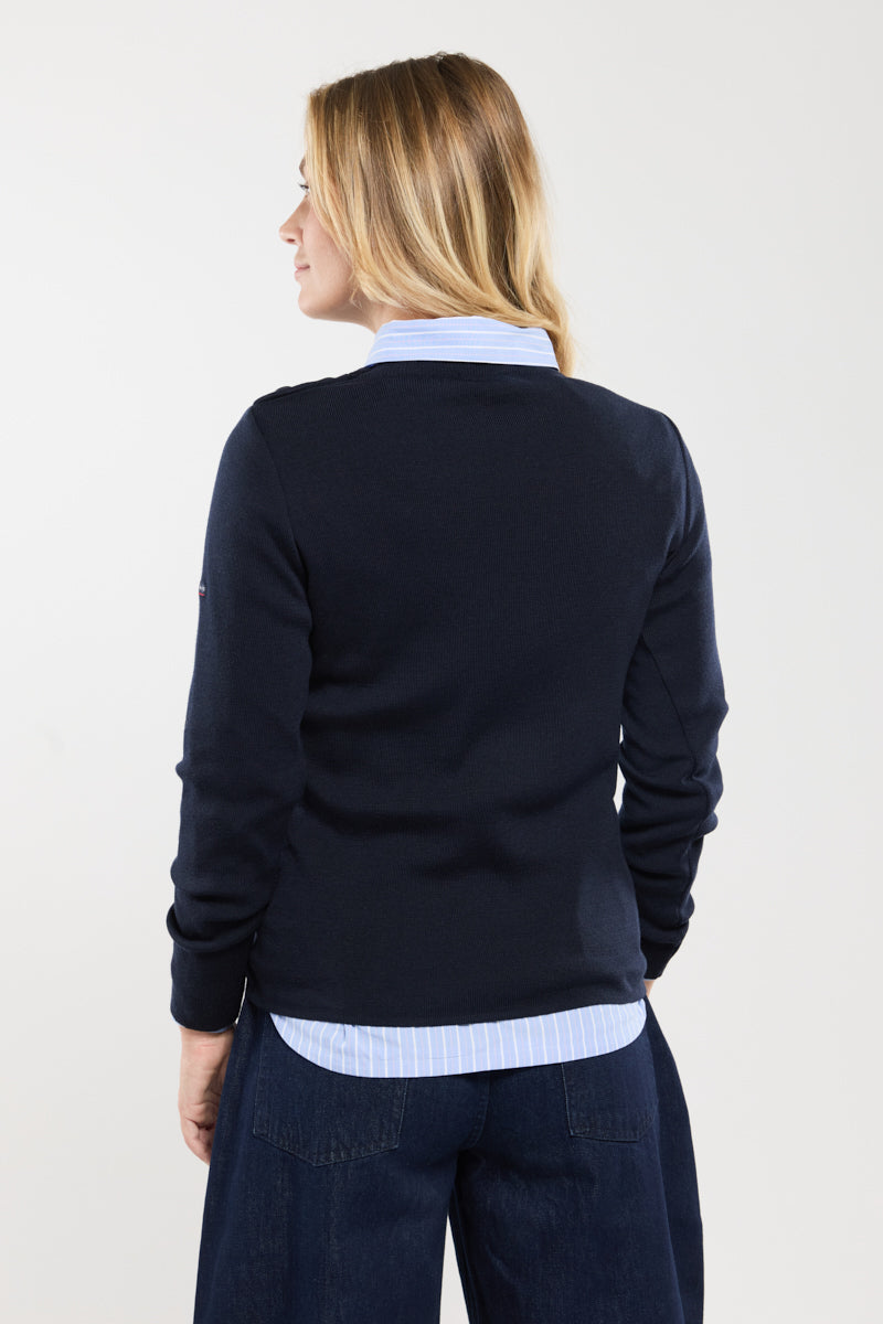 armor-lux-briac-pull-marin-femme-laine-m-rinos image 5
