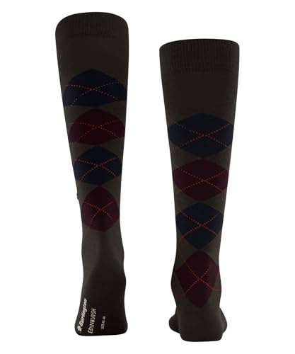 burlington-edinburgh-chaussettes-hautes-homme-laine-marron-40-46 image 8