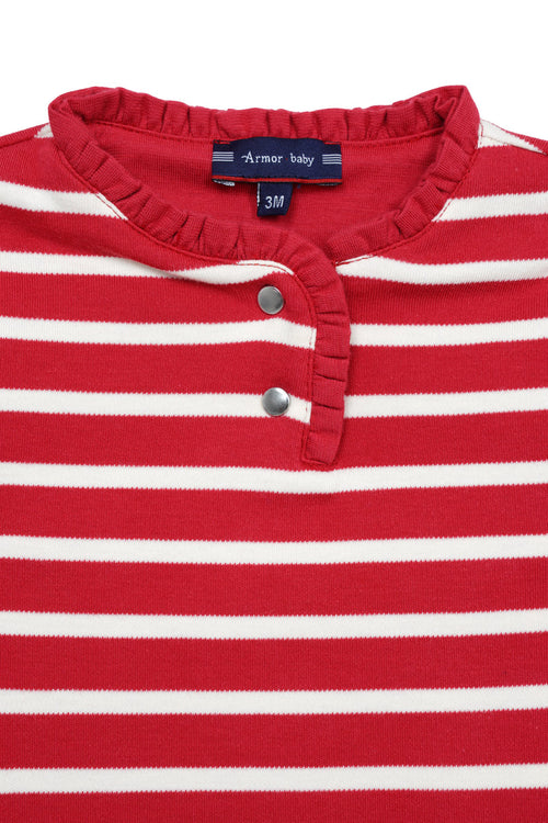 armor-lux-marini-re-b-b-col-boutonn-coton-pais-260-g-m image 4