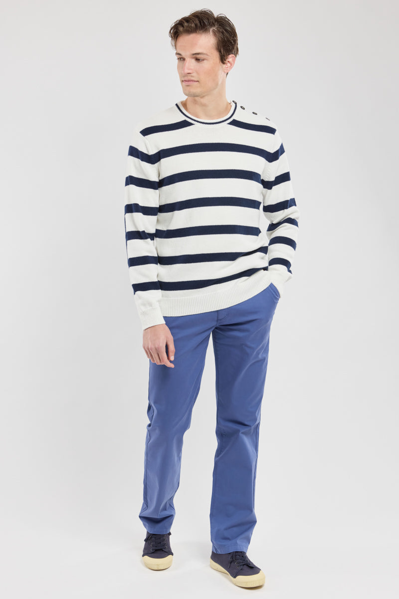 armor-lux-pull-marin-avec-coudi-res-h-ritage-coton-homme image 6