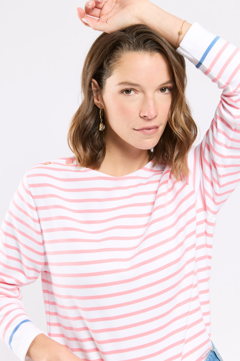 armor-lux-marini-re-femme-paules-boutonn-es-coton-pais-245g-m image 4