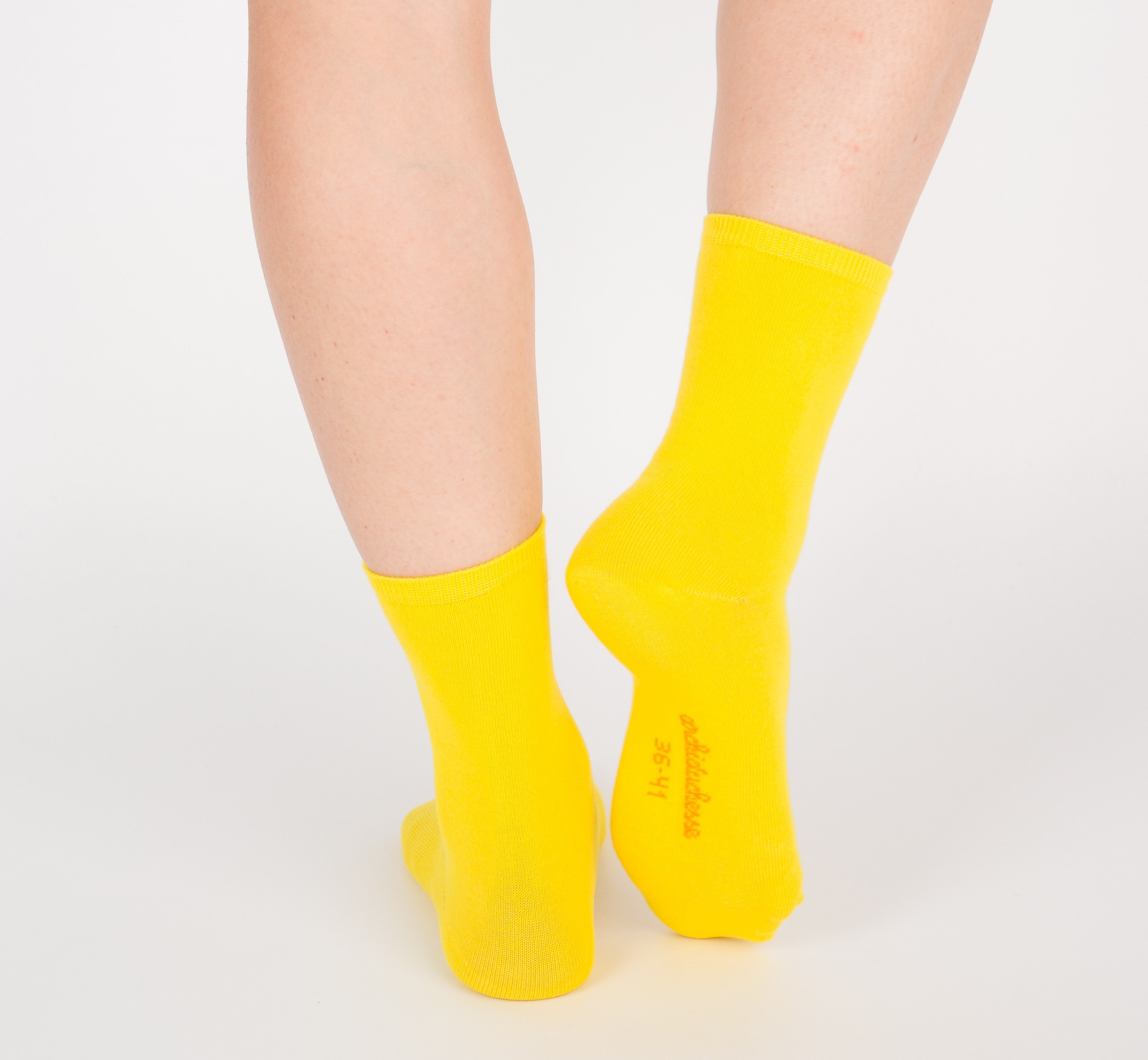 archiduchesse-courte-chaussettes-jaune-lemon image 8