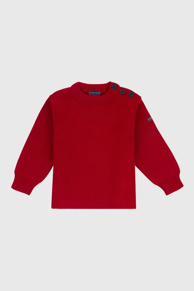 armor-lux-pull-marin-uni-fouesnant-kids-enfant image 1