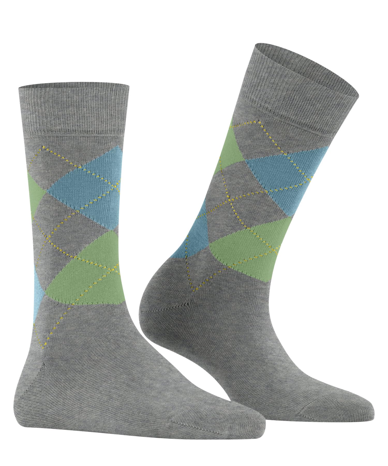 burlington-queen-chaussettes-femme-coton-fantaisie-gris-cloud-melange-3228-36-41 image 5