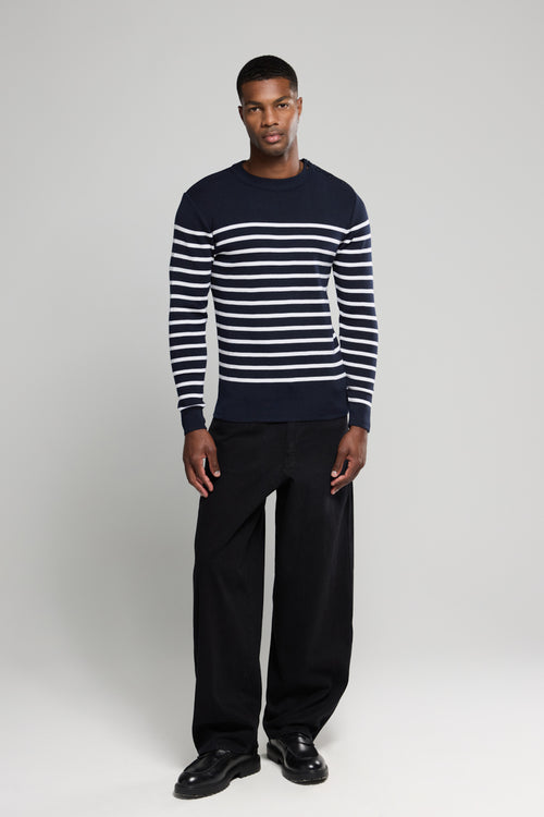 armor-lux-goulenez-pull-marin-ray-homme-100-laine image 4