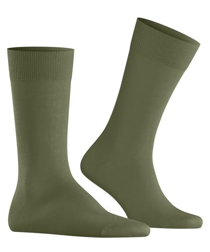 burlington-lord-chaussettes-homme-coton-uni-vert-salvia-7472 image 8