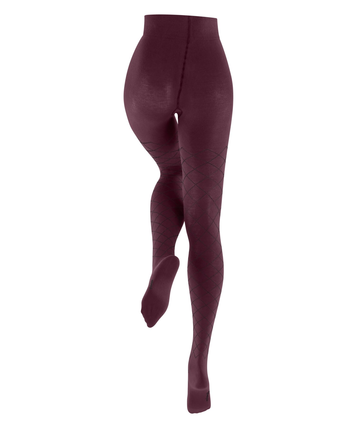 burlington-argyle-affair-collants-femme-coton-respirant-motif-argyle image 2