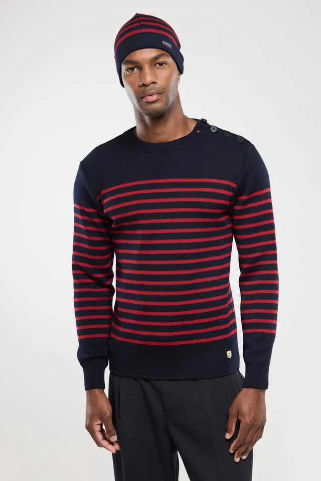 armor-lux-pull-marin-ray-mol-ne-laine-homme-h-ritage image 1