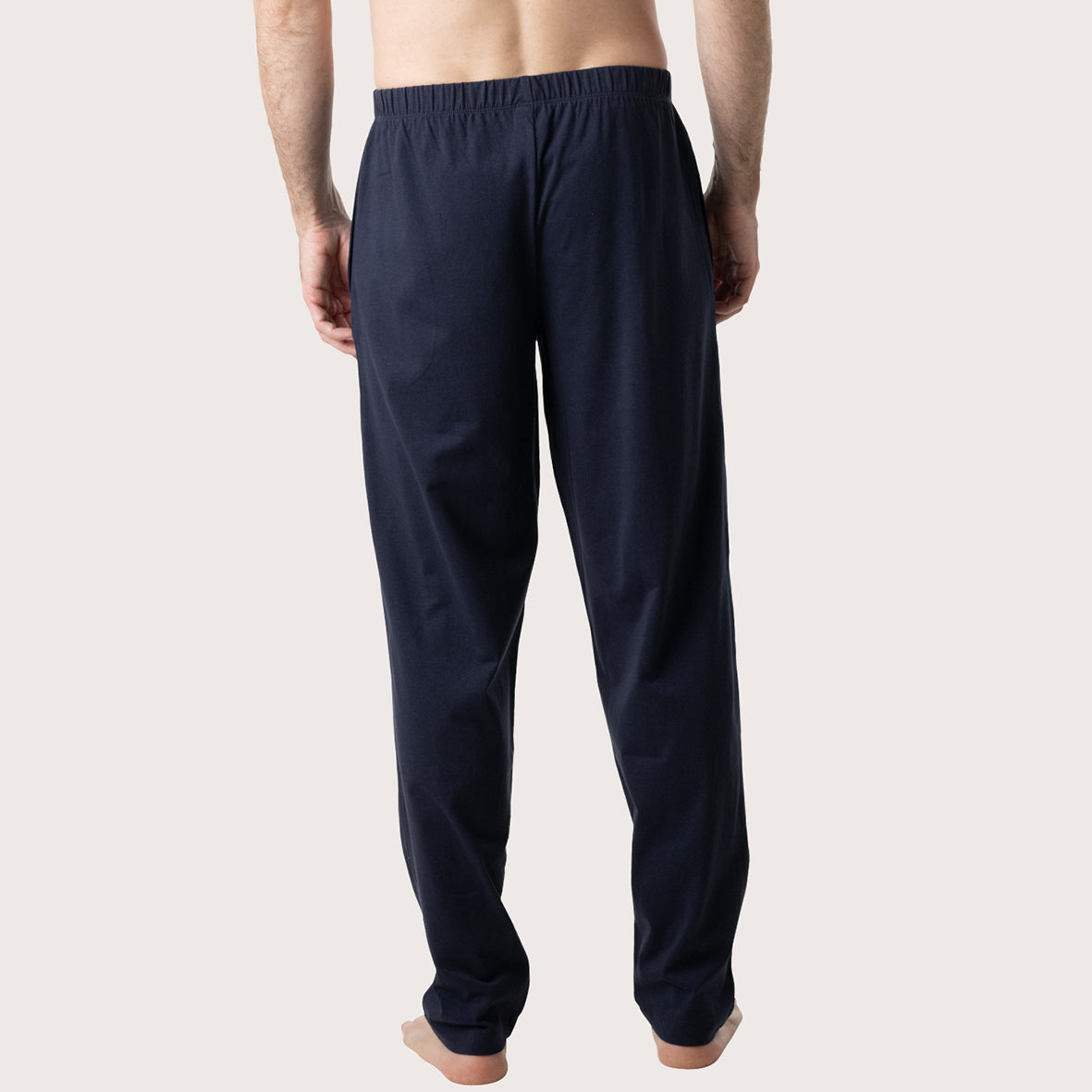 eminence-pyjama-long-homme-business-jersey-coton-marine-chevron image 6