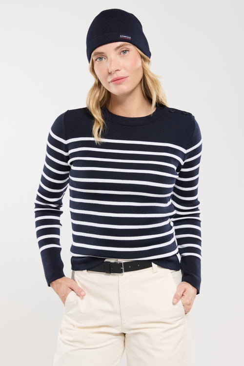 armor-lux-briac-pull-marin-ray-femme-100-laine-m-rinos-6 image 5