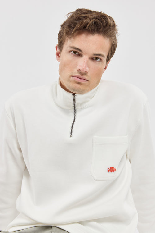 armor-lux-h-ritage-sweat-col-zipp-coton-pais-homme image 6
