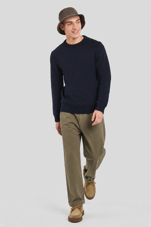 armor-lux-gavrinis-pull-style-marin-homme-100-laine-col-rond image 4