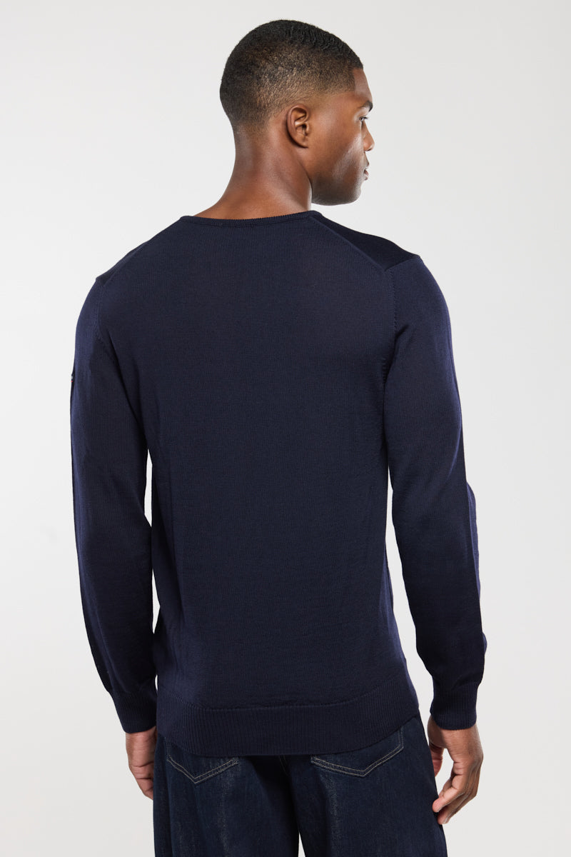 armor-lux-pull-noyal-col-v-laine-m-rinos-homme image 4