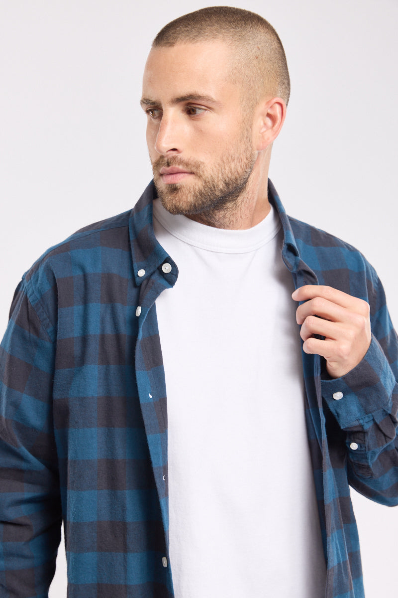 armor-lux-chemise-carreaux-chemise-homme-coton-flanelle-manches-longues image 5