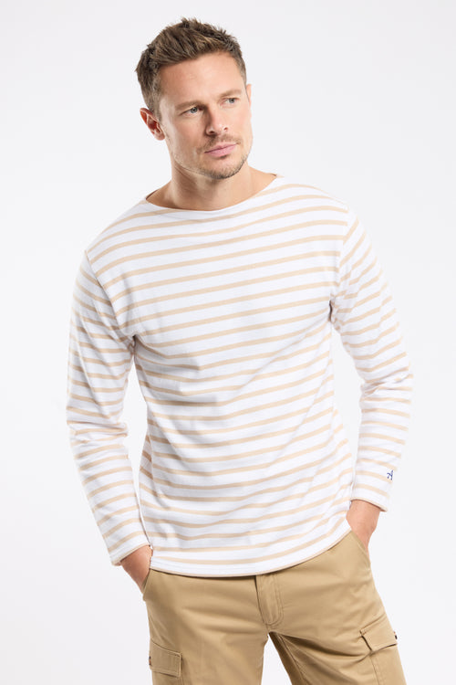armor-lux-marini-re-homme-manches-longues-coton-rustique-3 image 2