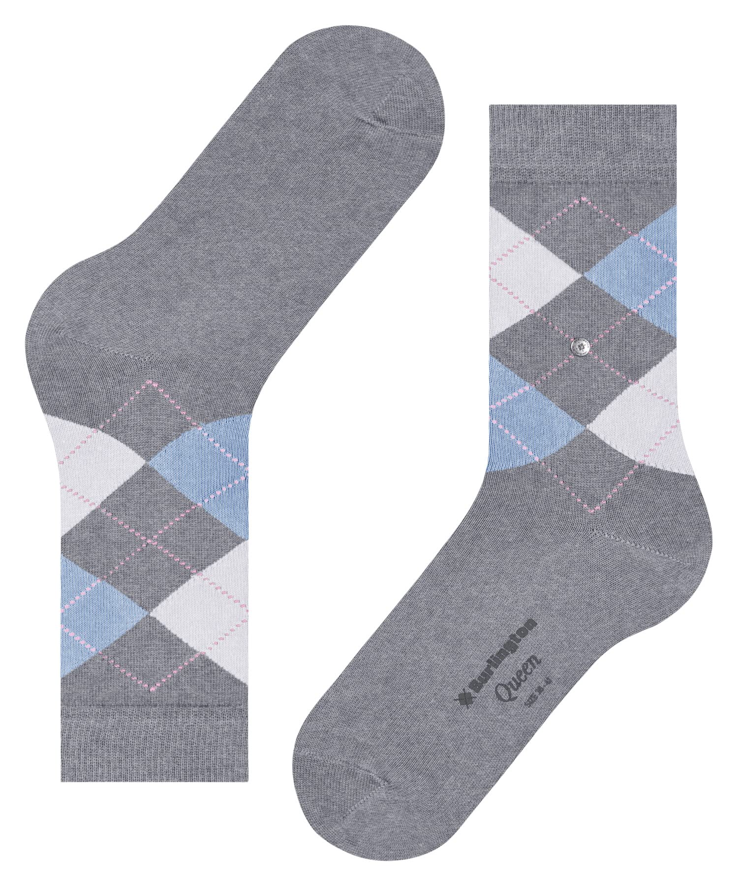 burlington-queen-chaussettes-femme-gris-arctic-melange-3221-36-41 image 7