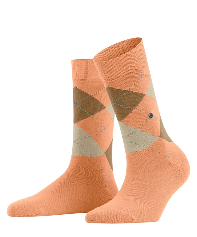 burlington-queen-chaussettes-femme-orange-peach-8766-36-41 image 1