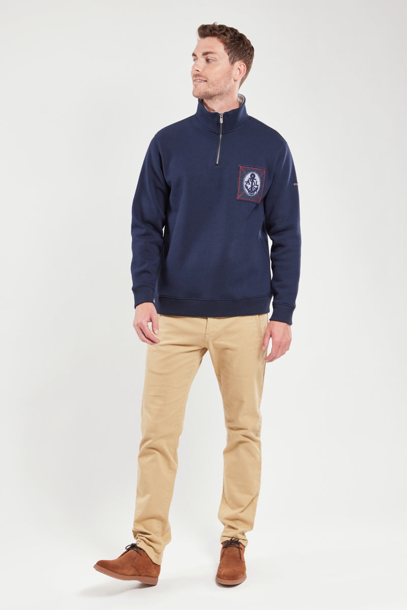 armor-lux-sweat-camionneur-homme-molleton-coudi-res image 3