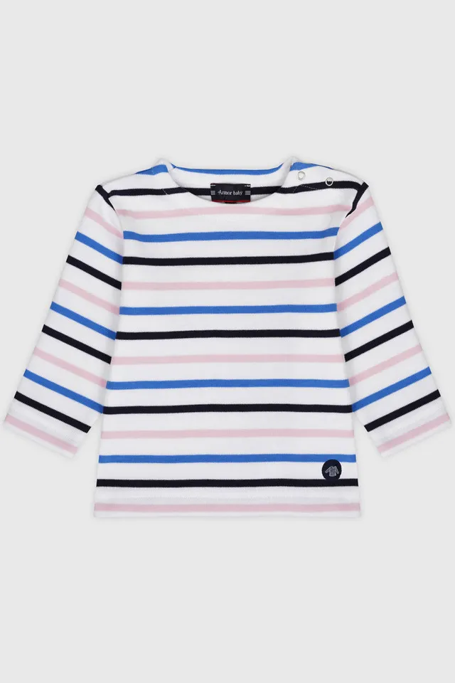 armor-lux-marini-re-tricolore-baby-coton-pais-interlock image 1